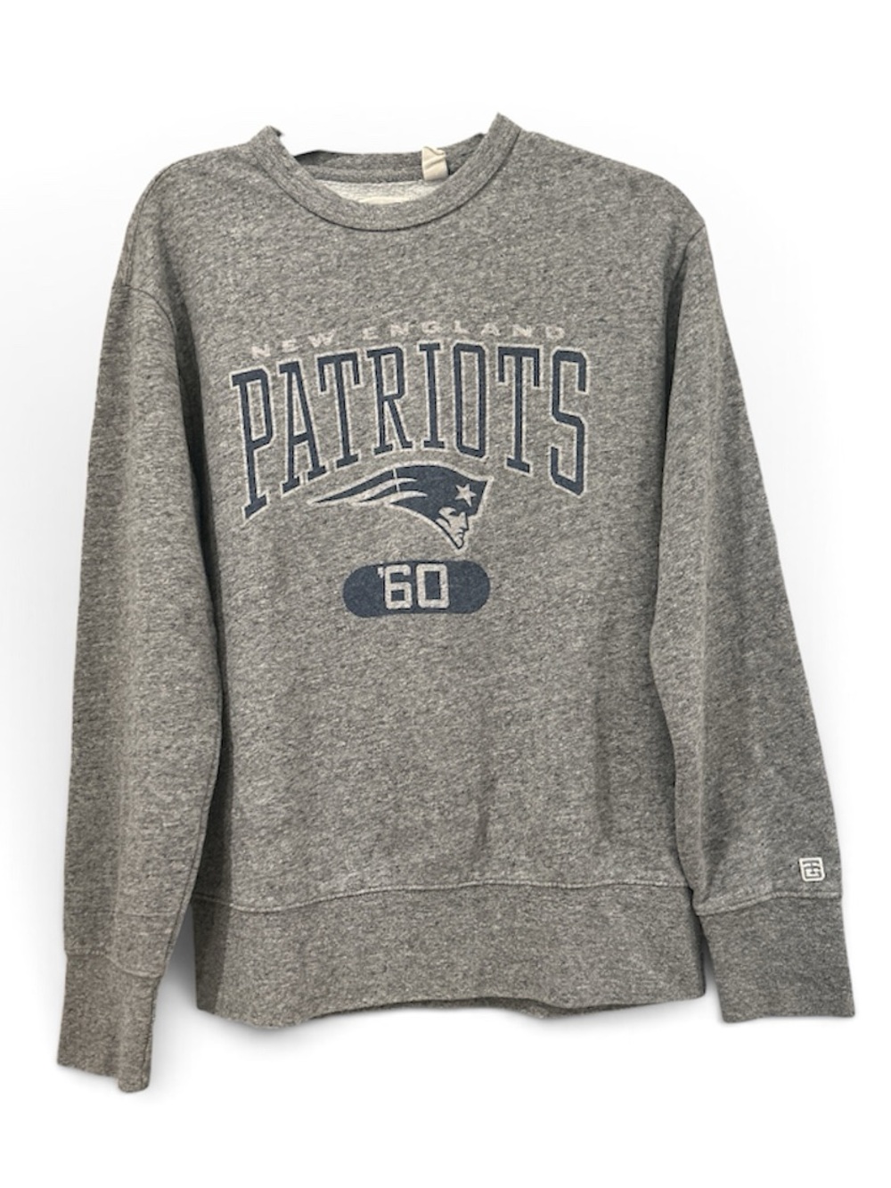 Tailgate Vintage Style NFL Football New England Patriots Crewneck Sweater Small